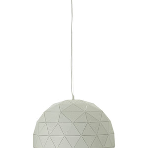 Large White Pendant Light | Mateo