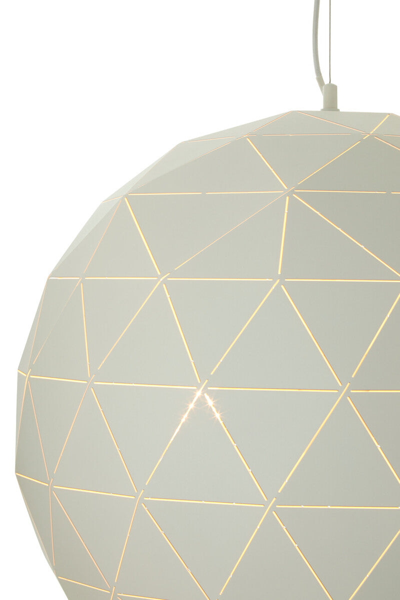 Mateo Large White Pendant Light - Image 4