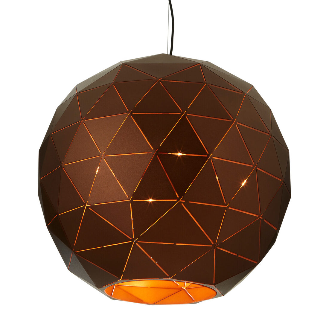 Mateo Large Coffee Finish Pendant Light - Image 3
