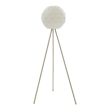 Mateo White Finish Floor Lamp