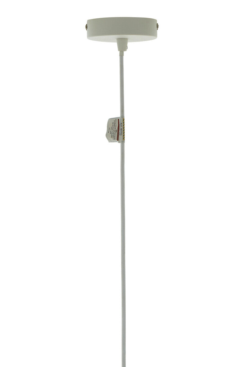 Mateo Small White Dome Pendant Light - Image 6