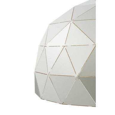 Mateo Small Silver Dome Pendant Light - Image 4