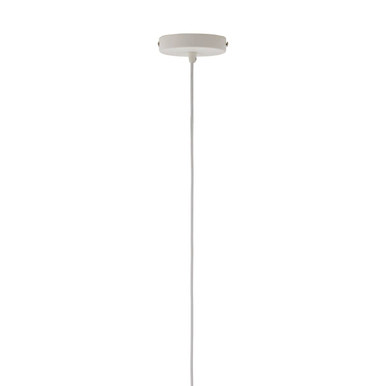 Mateo Medium White Dome Pendant Light - Image 5