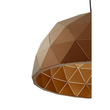 Mateo Medium Coffee Dome Pendant Light - Image 5