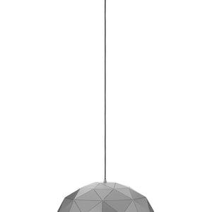 Large Silver Dome Pendant Light | Mateo
