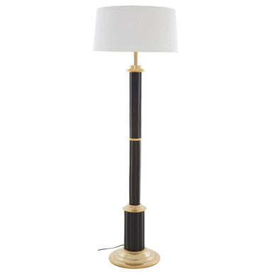 Macey Black &amp; Gold Floor Lamp