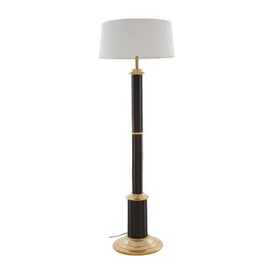 Macey Black &amp; Gold Floor Lamp