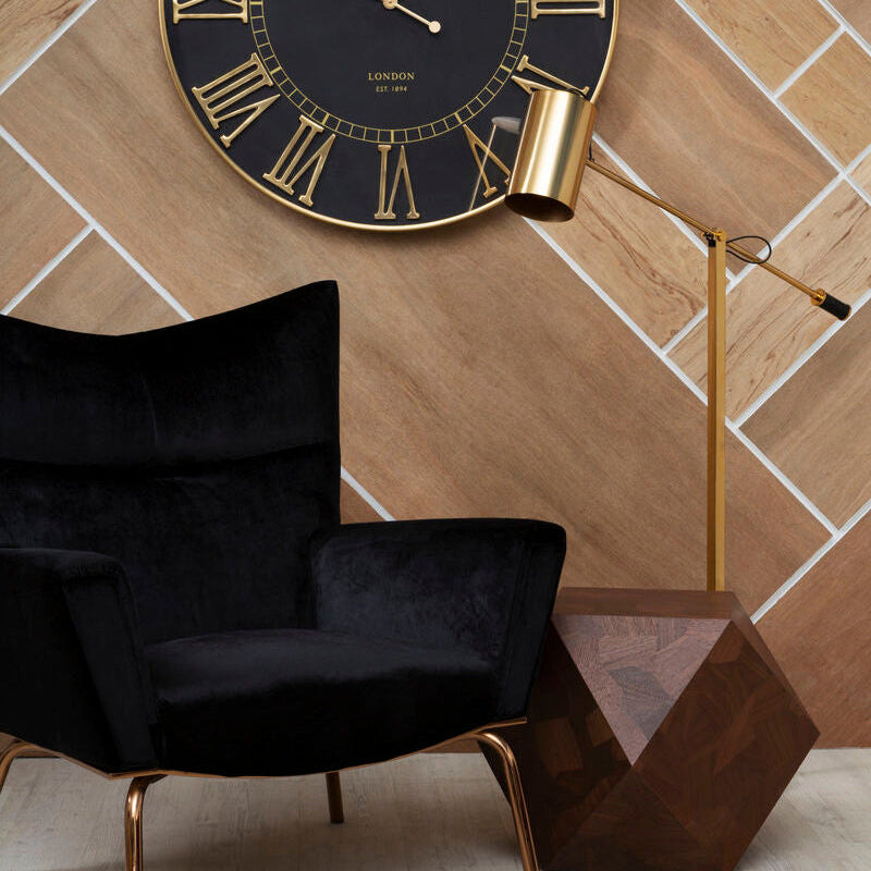 Decorative clock with &