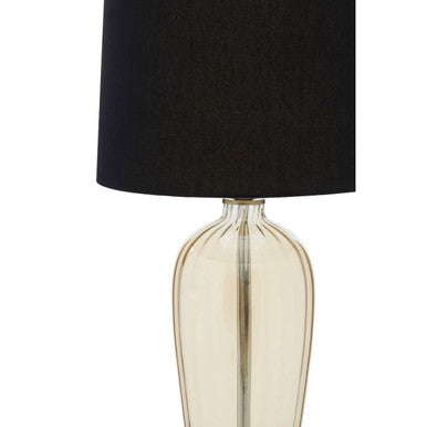 Carina Amber Glass Table Lamp - Image 3