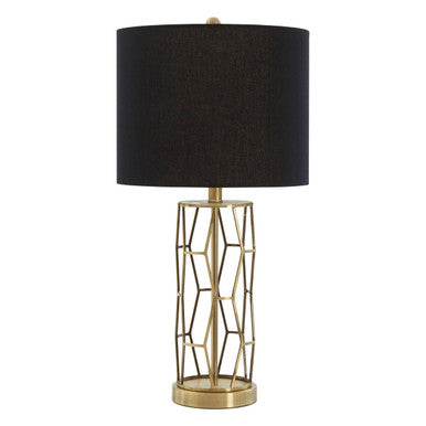 Candra Black Shade Table Lamp