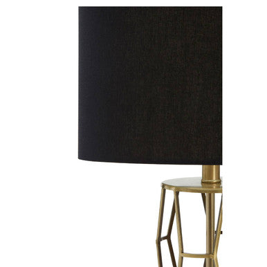 Candra Black Shade Table Lamp