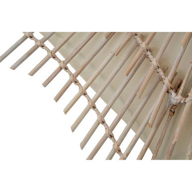 Hestina Medium Woven Rattan Wall Light