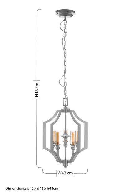 Alka 5 Bulb Pendant Light