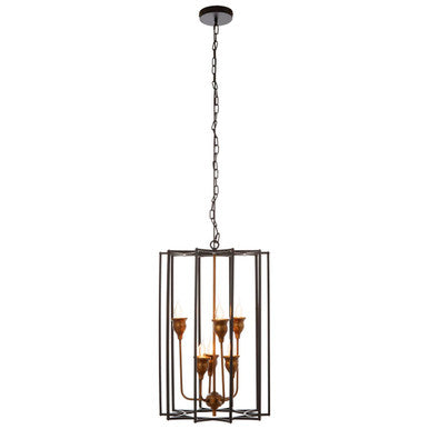 Allas 6 Bulb Pendant Lamp