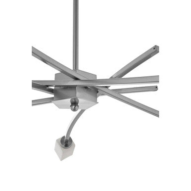 Abira 5 Frosted Glass Shade Pendant Lamp - Image 5