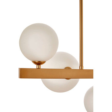 Abira Bronze 7 Light Pendant Lamp - Image 8