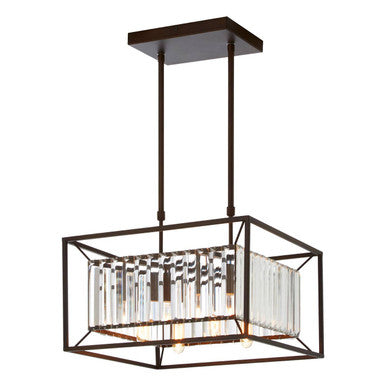 Akiko 4 Bulb Matte Black Ceiling Light - Image 6