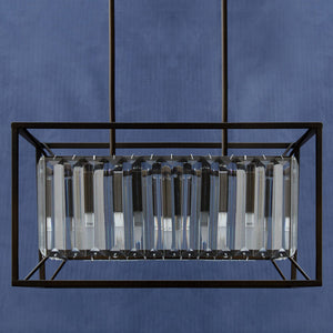 Akiko 4 Bulb Dark Brown Ceiling Light