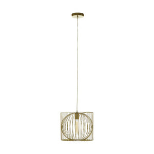 Aselo Gold Finish Pendant Lamp