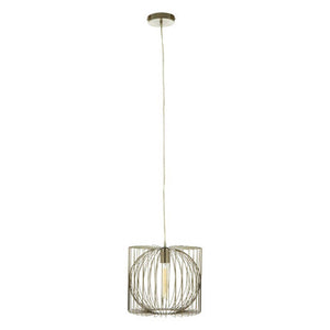 Silver Finish Pendant Light | Aselo
