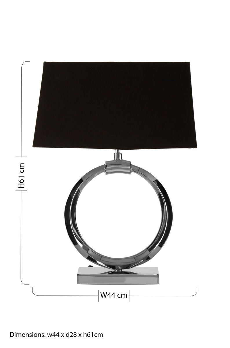 Skye Table Lamp with Single Ring Base - Image 5