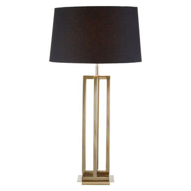 Skye Gold Finish Rectangular Table Lamp