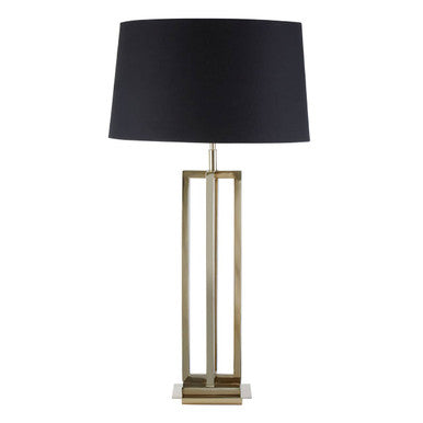 Skye Gold Finish Rectangular Table Lamp - Image 3