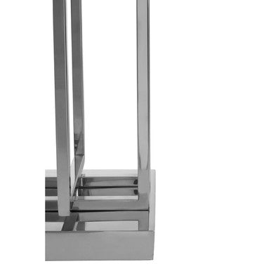 Skye Nickel Finish Rectangular Floor Lamp - Image 3