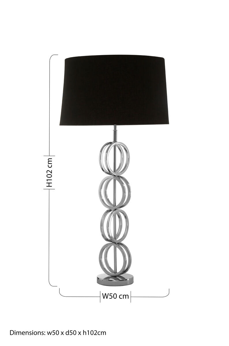 Skye Table Lamp with Multi Ring Base - Image 5