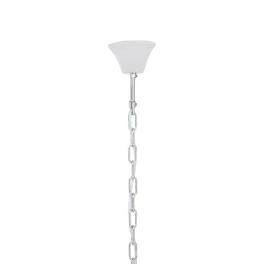 Salasco 2 Tier Nickel Finish Glass Chandelier - Image 9