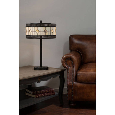 Waldorf Diamond Deco Table Lamp