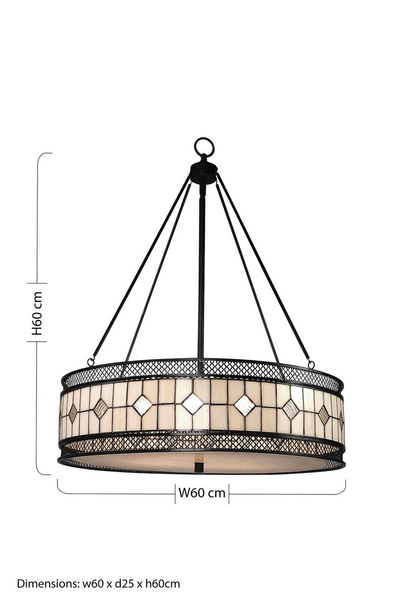 Waldorf Diamond Deco Pendant Light - Image 5