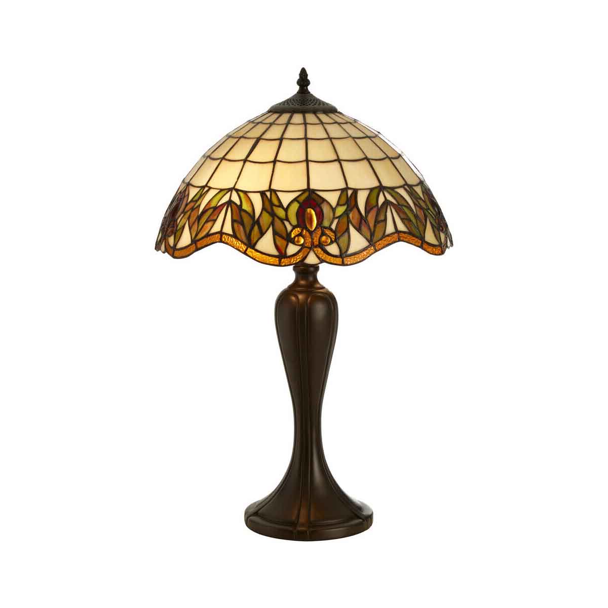 Wisteria Tiffany Umbrella Shade Table Lamp
