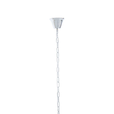 Lerici 2 Tier 6 Light Chrome Pendant 51cm - Image 6