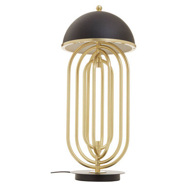 Metropolis Table Lamp With Black Shade