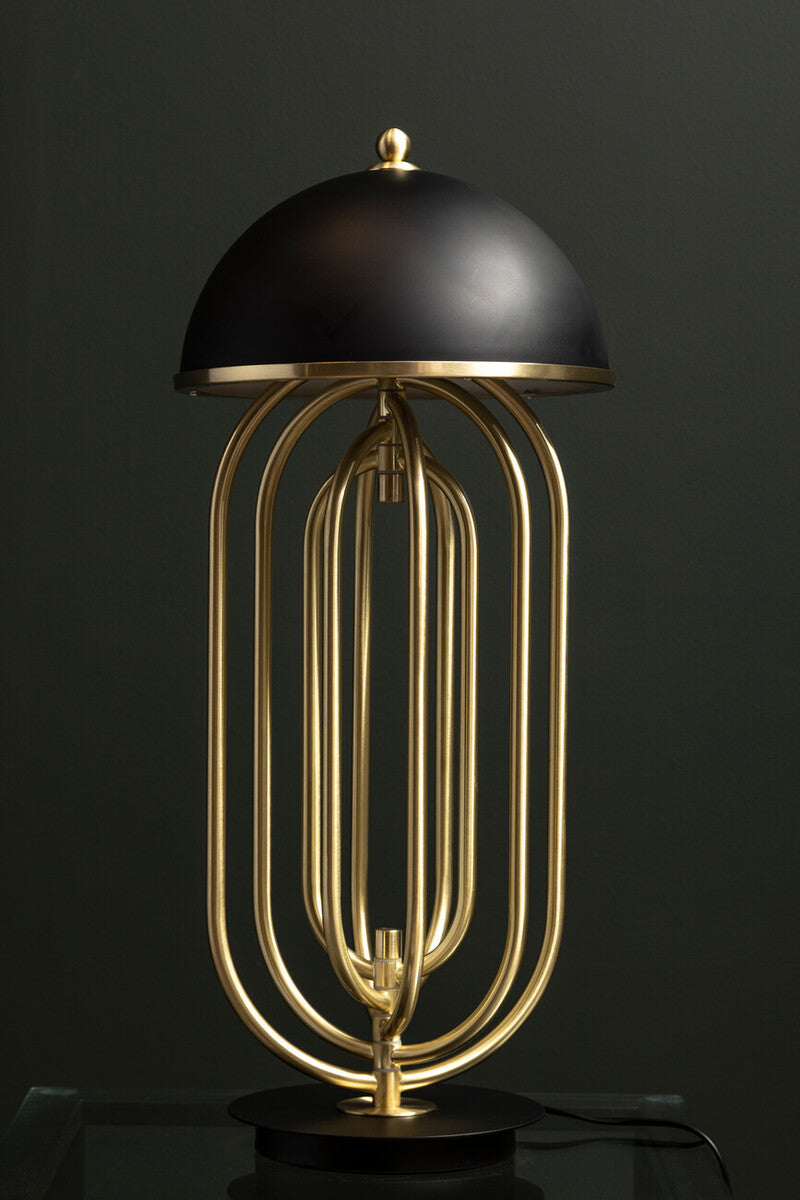 Metropolis Table Lamp With Black Shade - Image 4