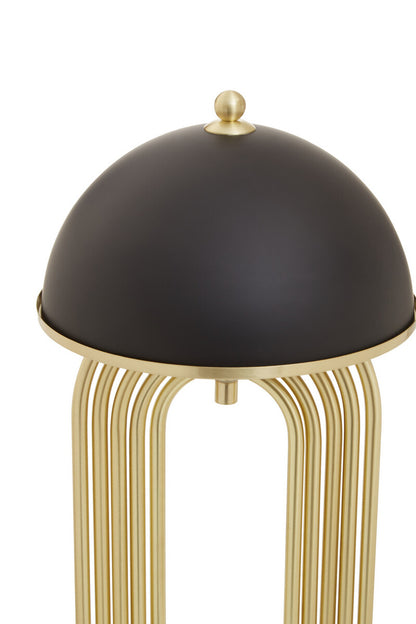 Metropolis Table Lamp With Black Shade