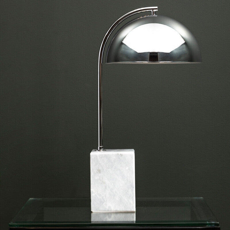 Murdoch Table Lamp With Chrome Shade - Image 8