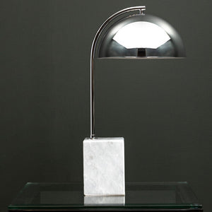Murdoch Table Lamp With Chrome Shade