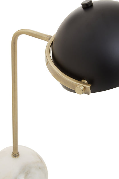 Murdoch Brass Finish Table Lamp with Marble Base