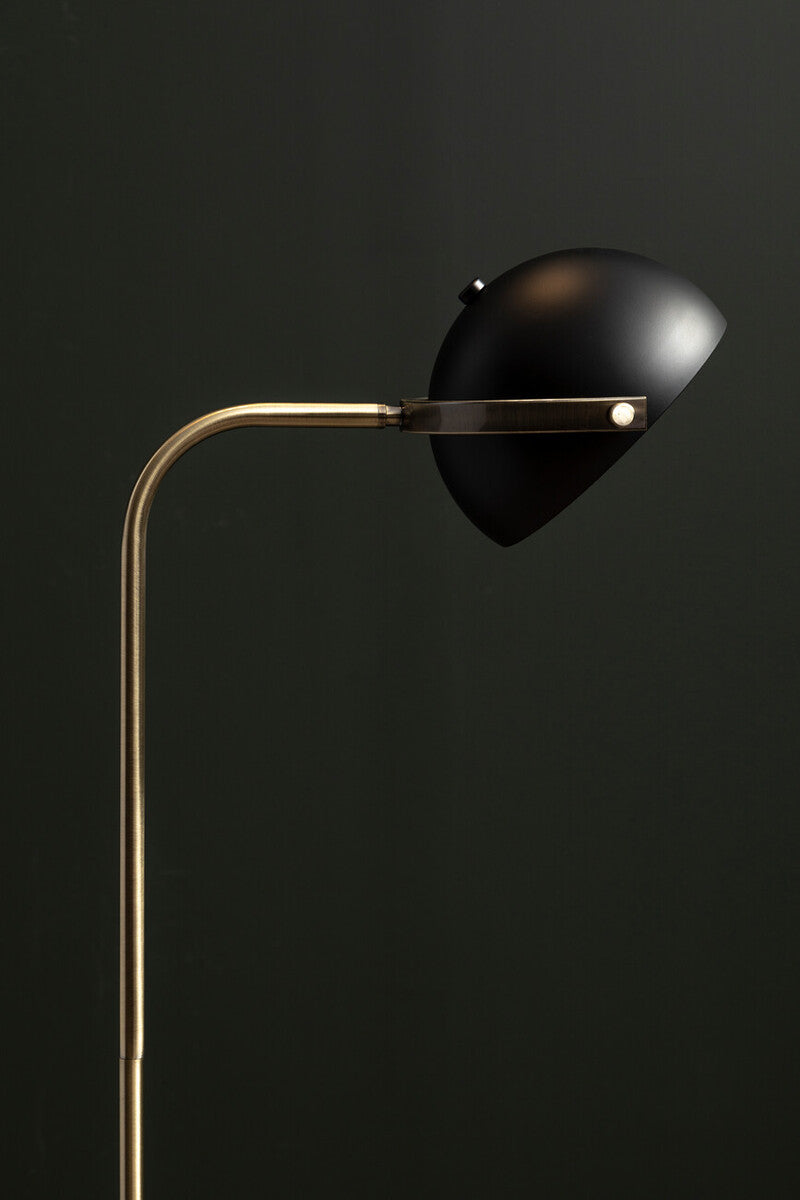 Murdoch Floor Lamp With Black Shade