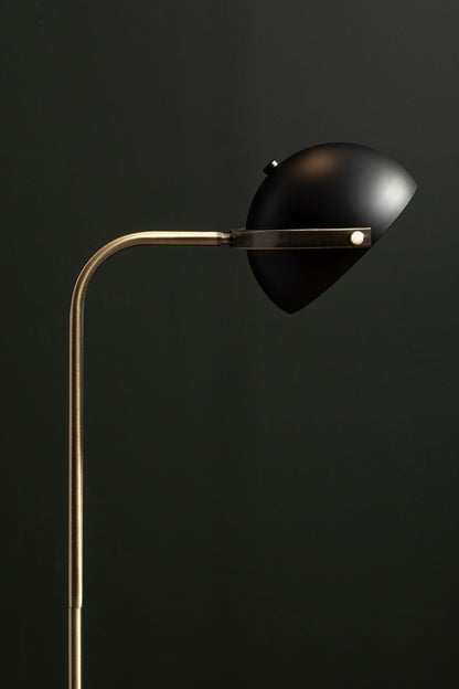 Murdoch Floor Lamp With Black Shade