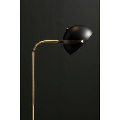 Murdoch Floor Lamp With Black Shade