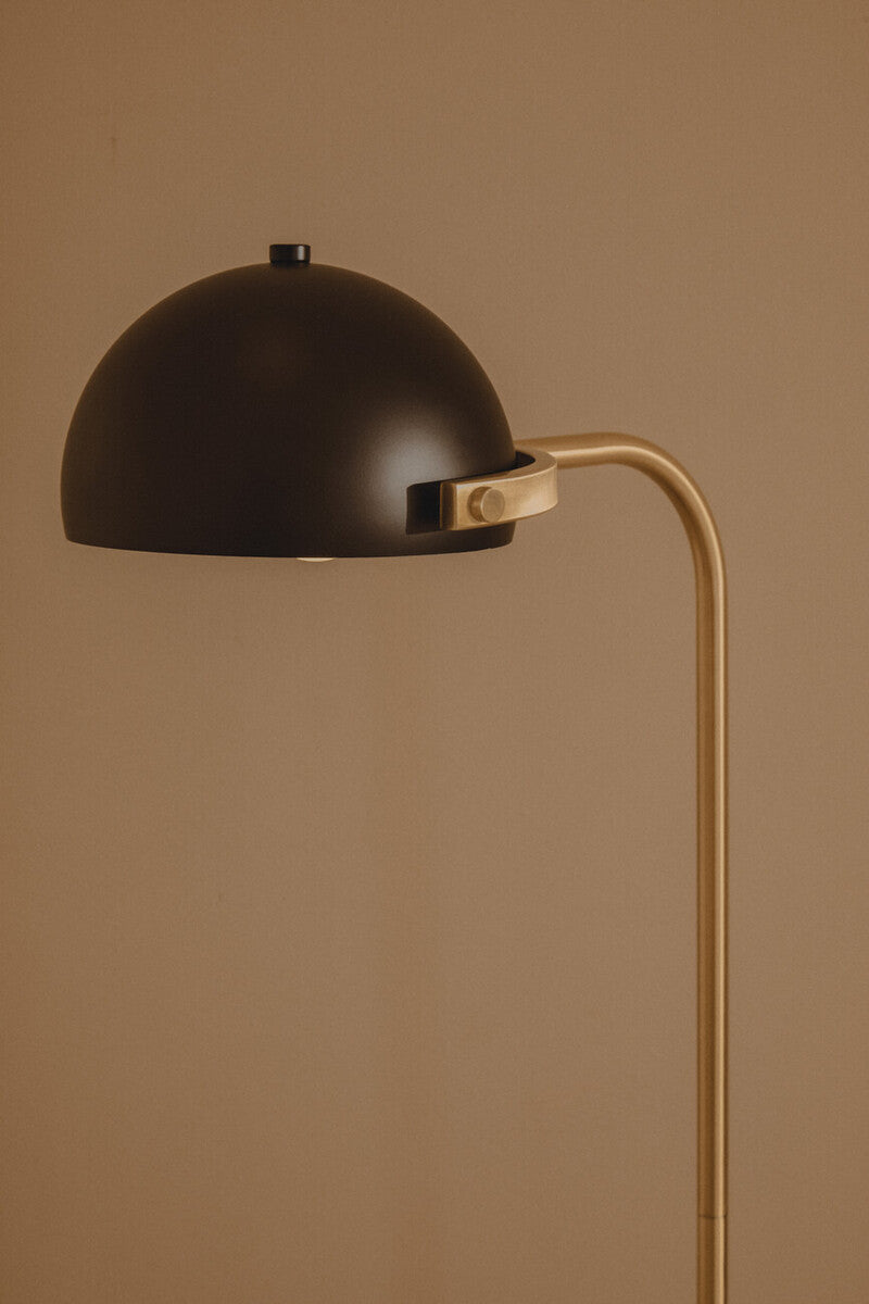 Murdoch Floor Lamp With Black Shade
