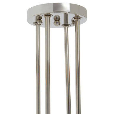 Alexis 8 Light Nickel Finish Ceiling Light - Image 6