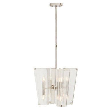 Celeste Nickel Finish Pendant Light