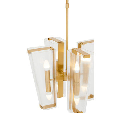Celeste Antique Brass Finish Pendant Light - Image 5