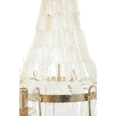 Elena 8 Bulb Seashell Chandelier - Image 5