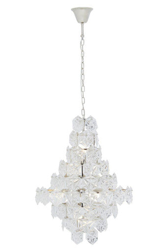 Helena Tiered Glass Chandelier - Image 4