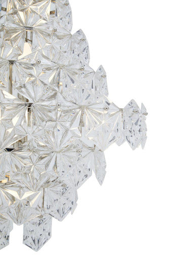 Helena Tiered Glass Chandelier - Image 5